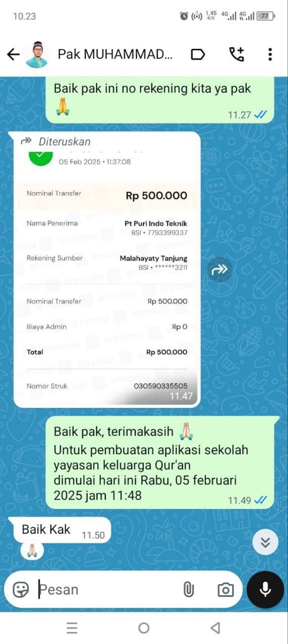 Testimoni pelanggan via WhatsApp (3)