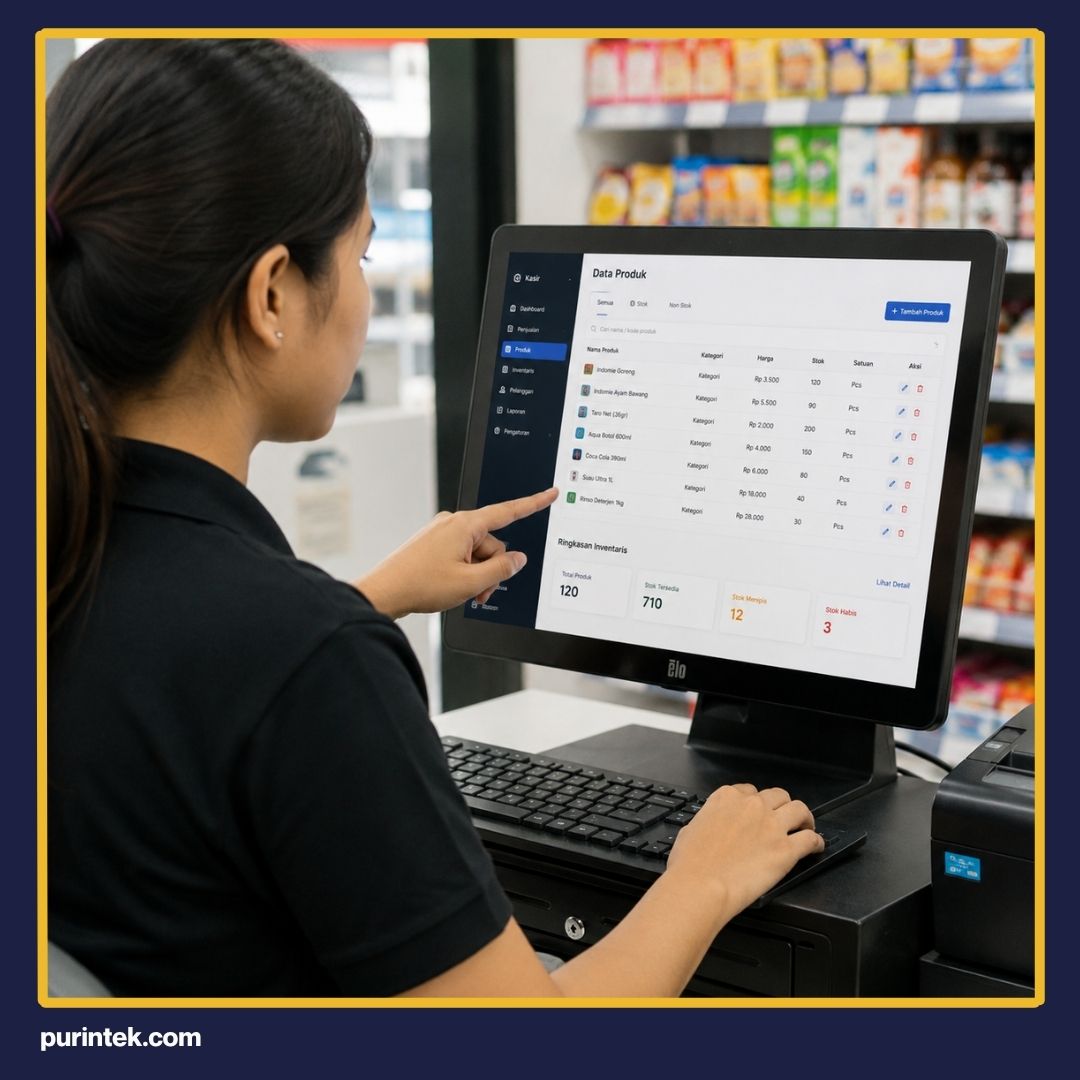 Cara Kerja Aplikasi Kasir