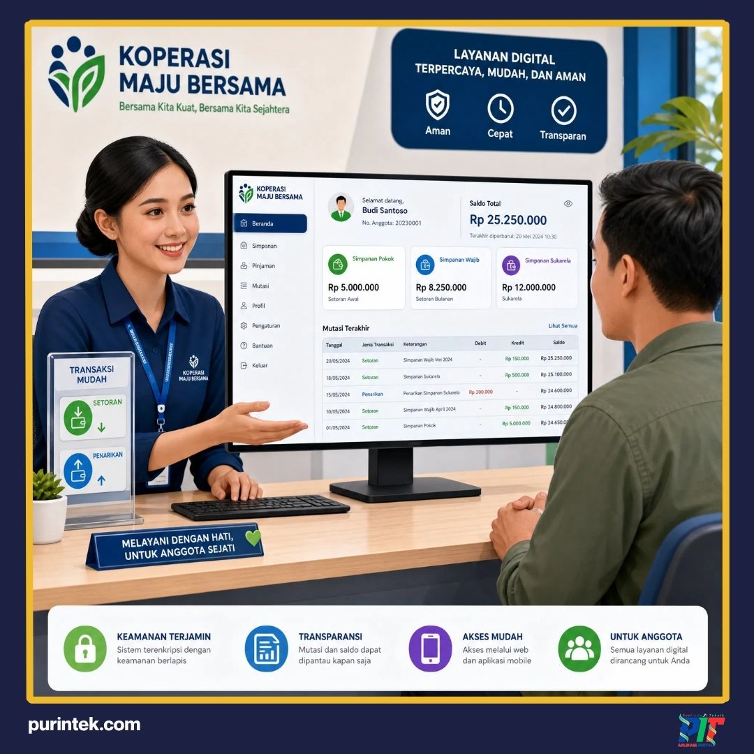Aplikasi Simpan Pinjam Online