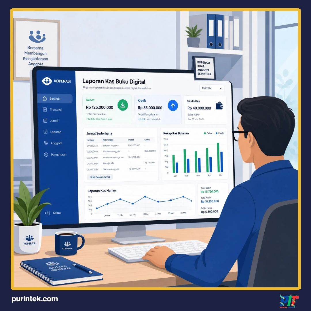 Aplikasi Simpan Pinjam Online
