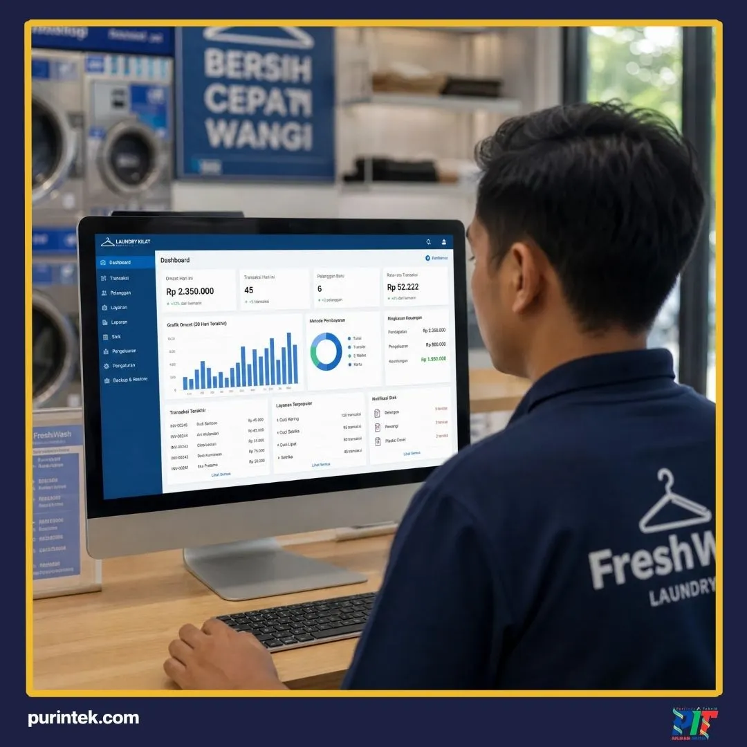 Aplikasi Kasir Laundry