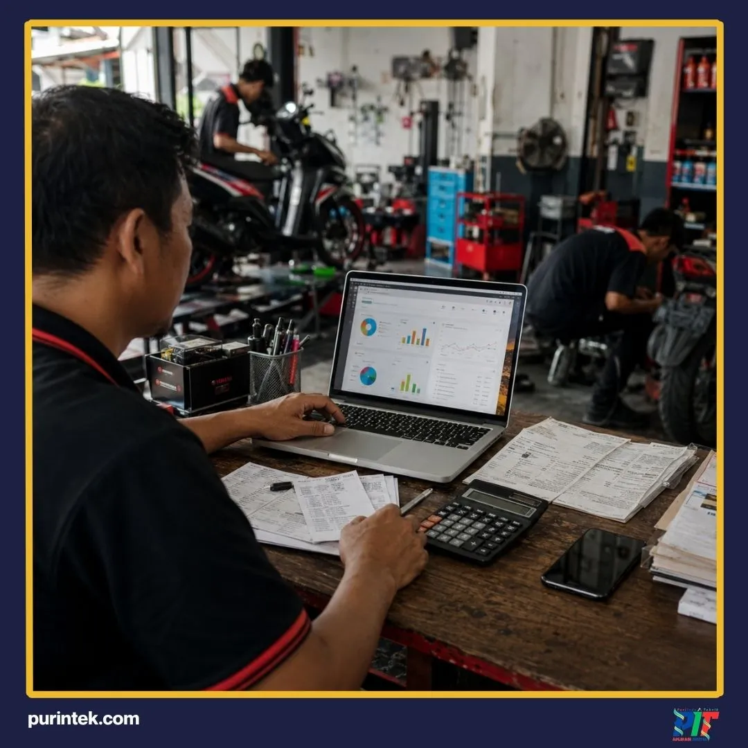 Aplikasi Kasir Bengkel Motor