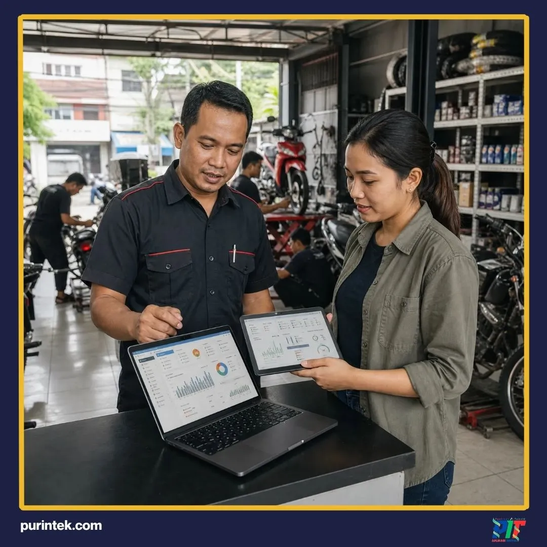 Aplikasi Kasir Bengkel Motor