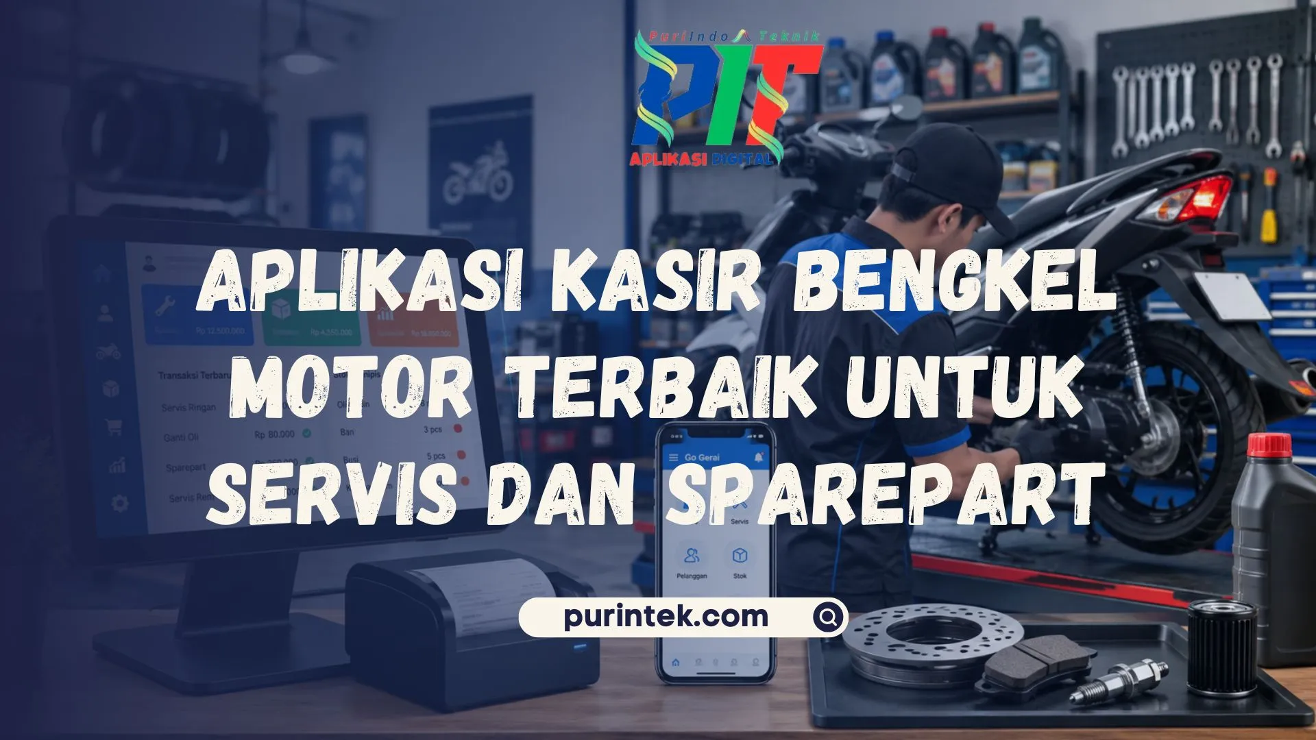 Aplikasi Kasir Bengkel Motor